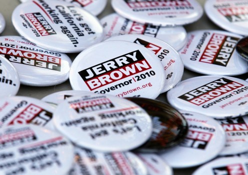 Brown Tries to Buck Up Not Yet Defeated Republicans
