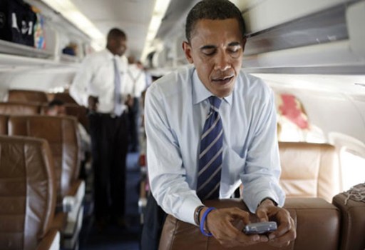 Obama Checks Into Foursquare, Is Google+ Next?