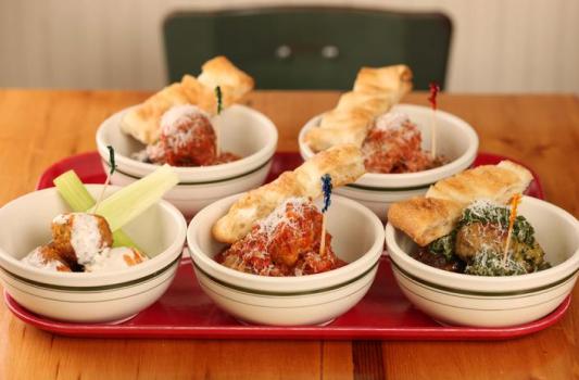 Try These Bites Past Your Bedtime: K-Food, Meatballs, and uh, Bacon-Wrapped Pork Pelly