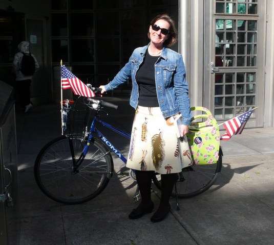 How to Wear a Skirt on a Bike