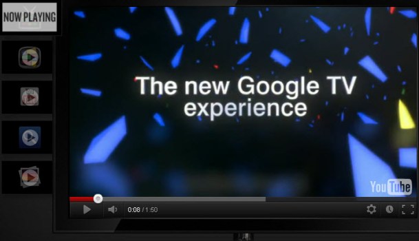 GoogleTV Updating YouTube