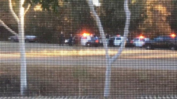 Cell Phone Video: Suspect Shot as Pursuit Ends