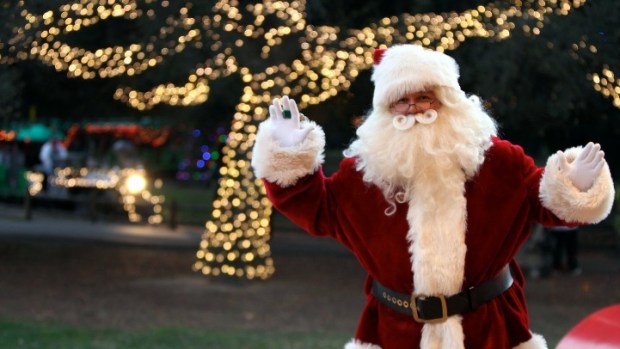 Santa in Irvine