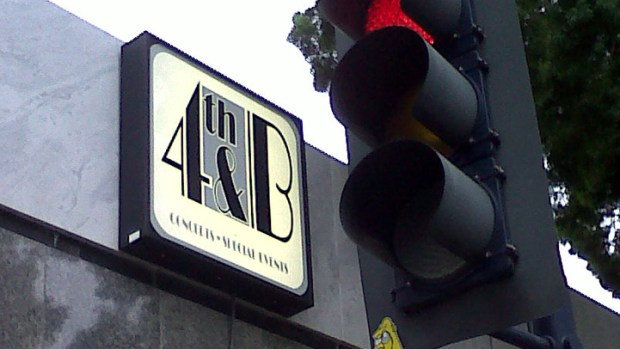 End of the Road for 4th & B?