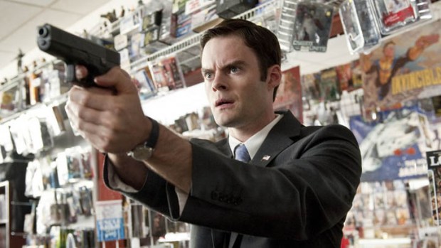 Bill Hader Working on "Henchmen," and a JFK Impersonator Impersonation