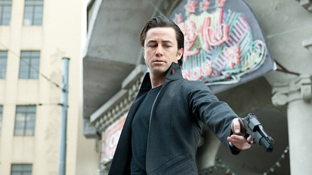 "Looper" Pics Show Joseph Gordon-Levitt With Bruce Willis' Chin