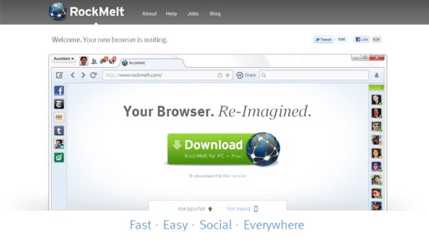 Social Browser Attracts FB Investors