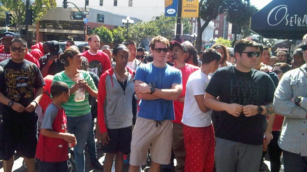 Dozens Line Up for Rare Sneakers