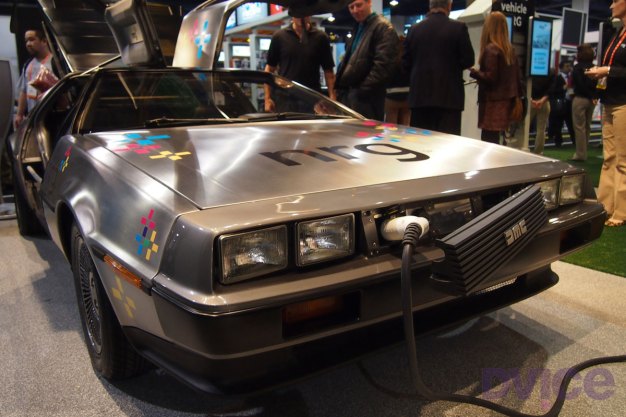 DeLorean Shows Off Its Electric Car