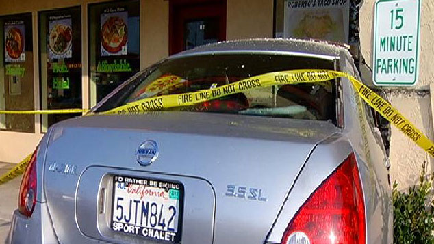 Car Crashes into Taco Shop