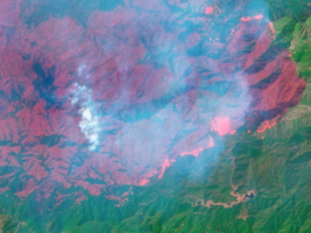 The View from Space: The Station Fire's Deadly Path