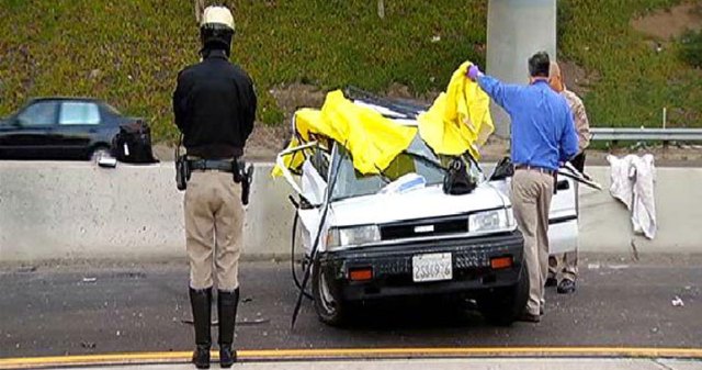 Woman Killed in Stalled Car on I-805