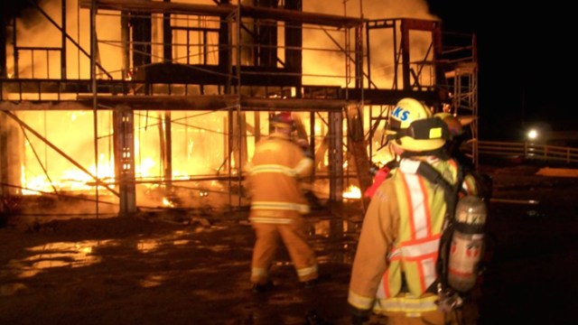 4,000 Sq Ft Home Burns