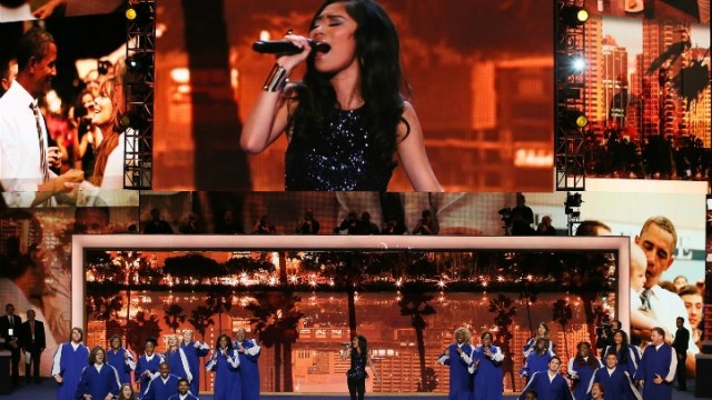 Jessica Sanchez @ Democratic National Convention