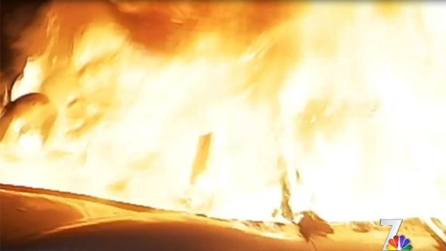 BMW Torched in Suspicious Fire