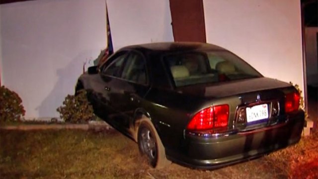 Car Slams into Sleeping Girl's Room
