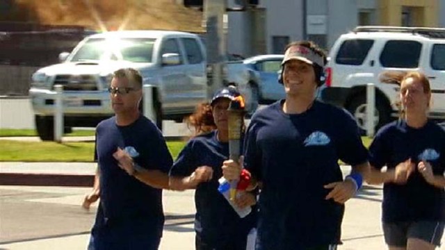 Flame of Hope Torch Run 2011