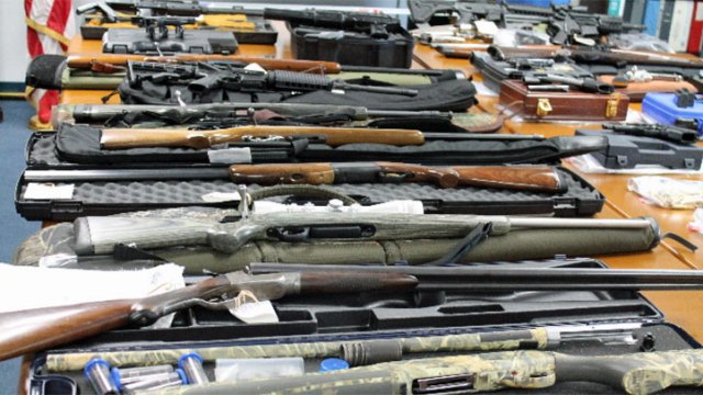 Images: Guns, Meth Seized in