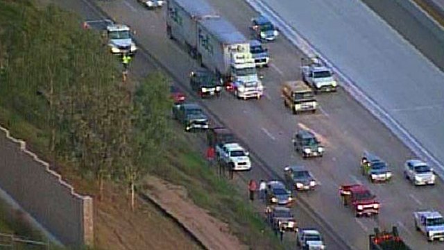 Crash Slows Commute in Escondido on Southbound I-15