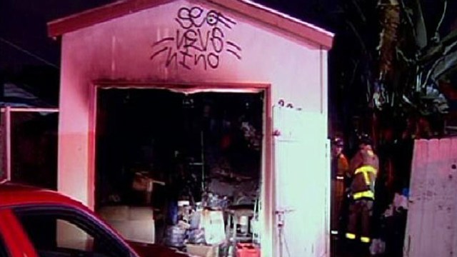 Fire Destroys Garage in Webster 