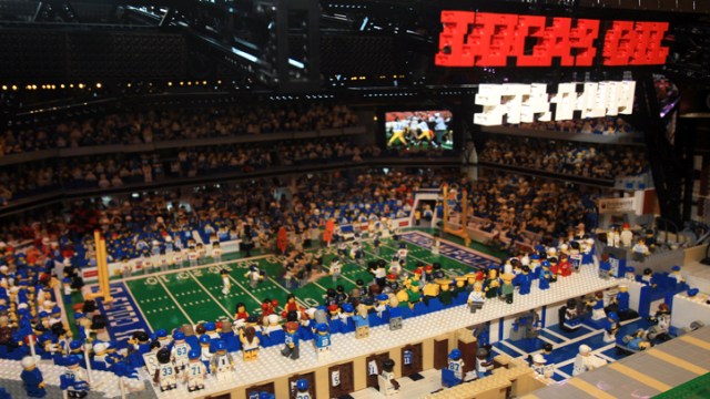 Super Bowl XLVI Lego Build