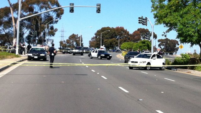 I-805 Officer Shooting Balboa Avenue: Images