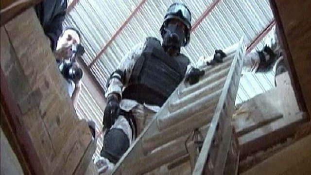 Drug Tunnel Sealed: Images