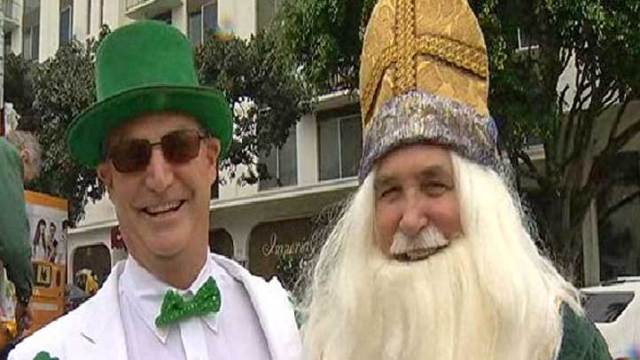 Celebrating St Patty's Day in San Diego 