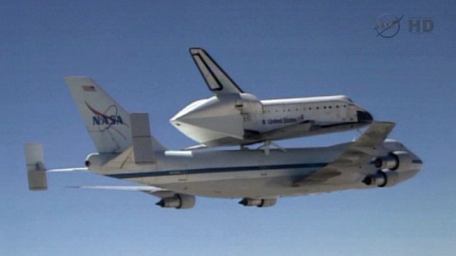 Endeavour Arrives