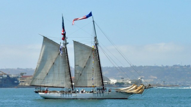Sailing Into San Diego
