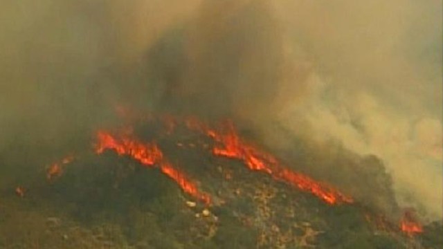 Camp Pendleton Brush Fire