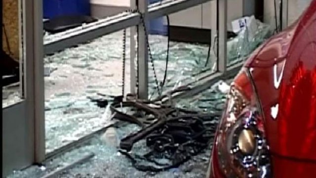 Mission Valley Car Dealership Vandalized: Images
