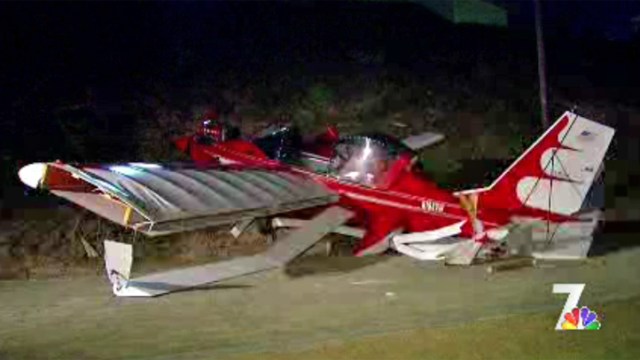 Experimental Plane Crashes in Chula Vista Park