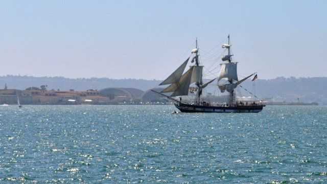 Sailing Into San Diego