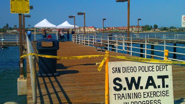 San Diego SWAT Officers Take Over the Bay