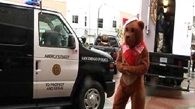 Police Donate 100,000 Teddy Bears