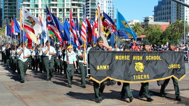 San Diego Veterans Day Parade 
