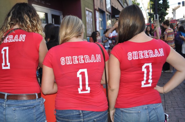 Teens Line Up for Ed Show
