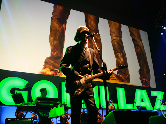 Screen Grabs: Gorillaz at Viejas Arena 