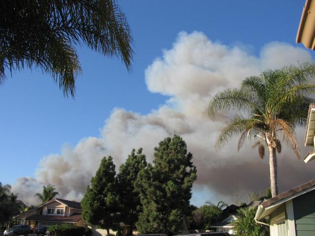 Smoke Grabs Attention Across the County
