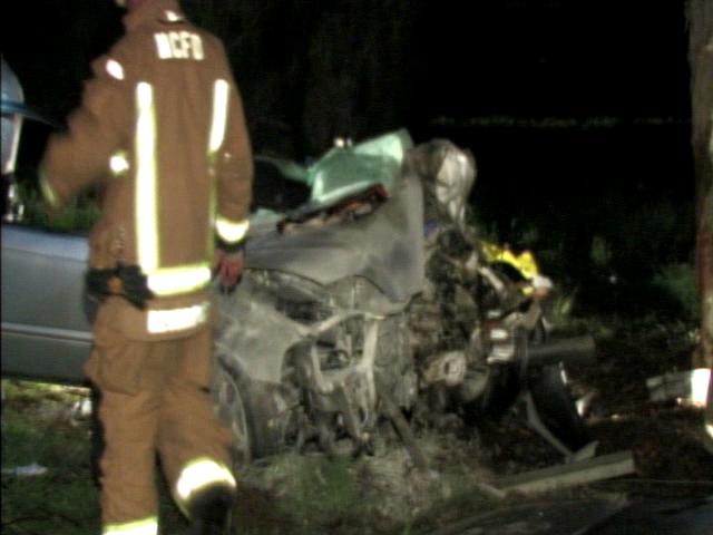 Driver Killed When Car Hits Tree