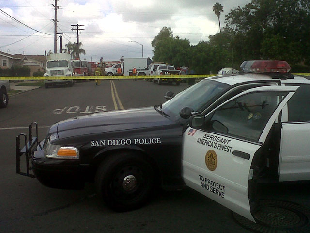 Gas Line Break Prompts Evacuations