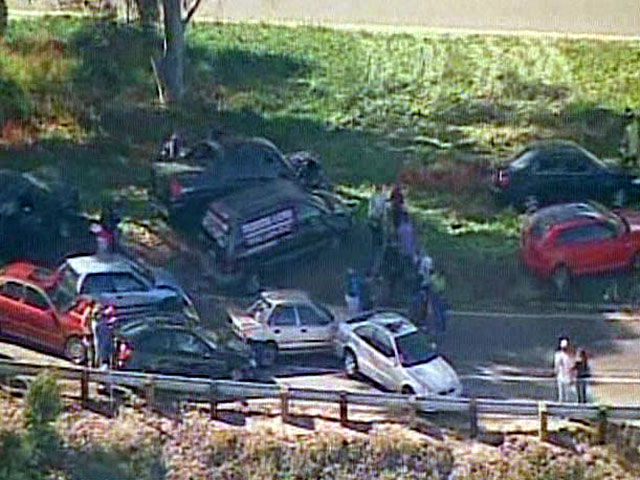 Images: Highway Pileup