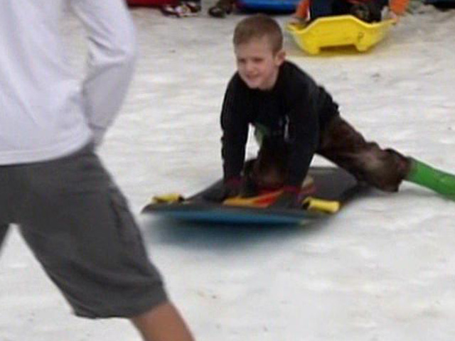 Local Park Becomes a Winter Wonderland
