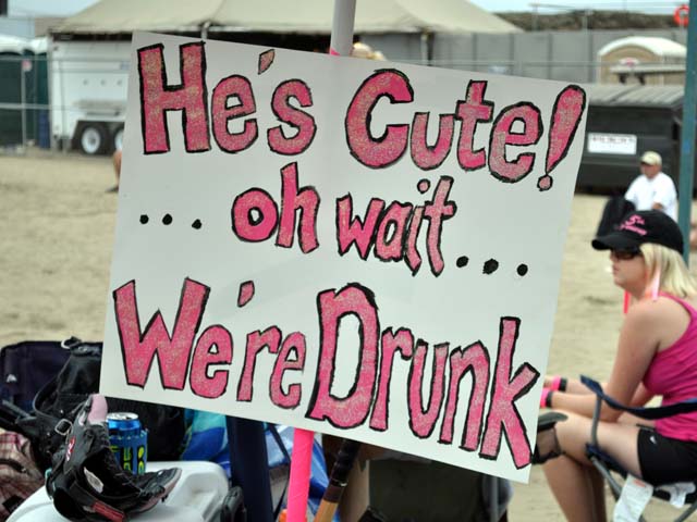 Beach, Booze, Naughty Names. Must Be OTL