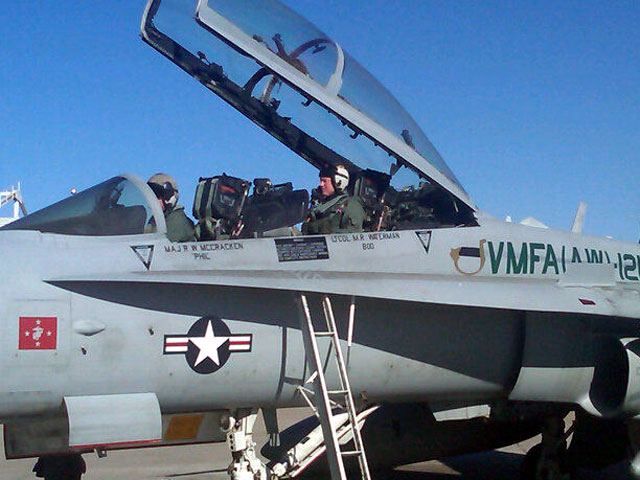 Mayor Sanders Takes First Flight