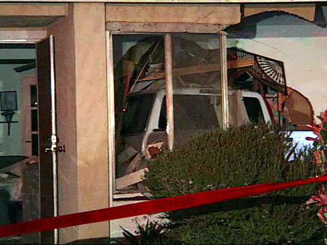 Truck Plows Through Kitchen