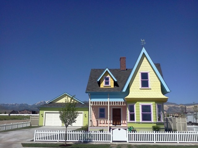 Replica of the House from Disney-Pixar's 