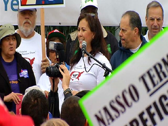 Images of SD's Cesar Chavez March