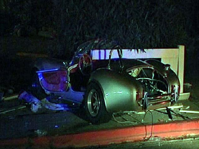 Shelby Cobra Replica Totaled in Crash